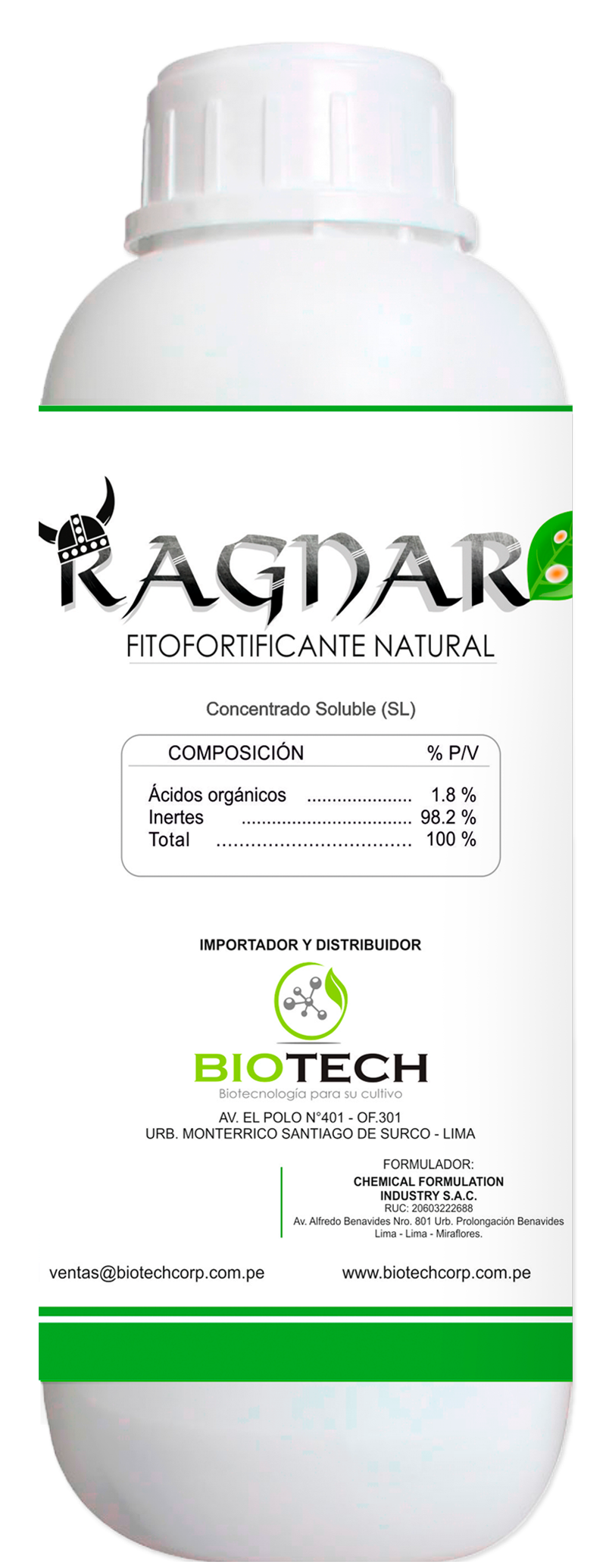 biotech insumos agricolas RAGNAR