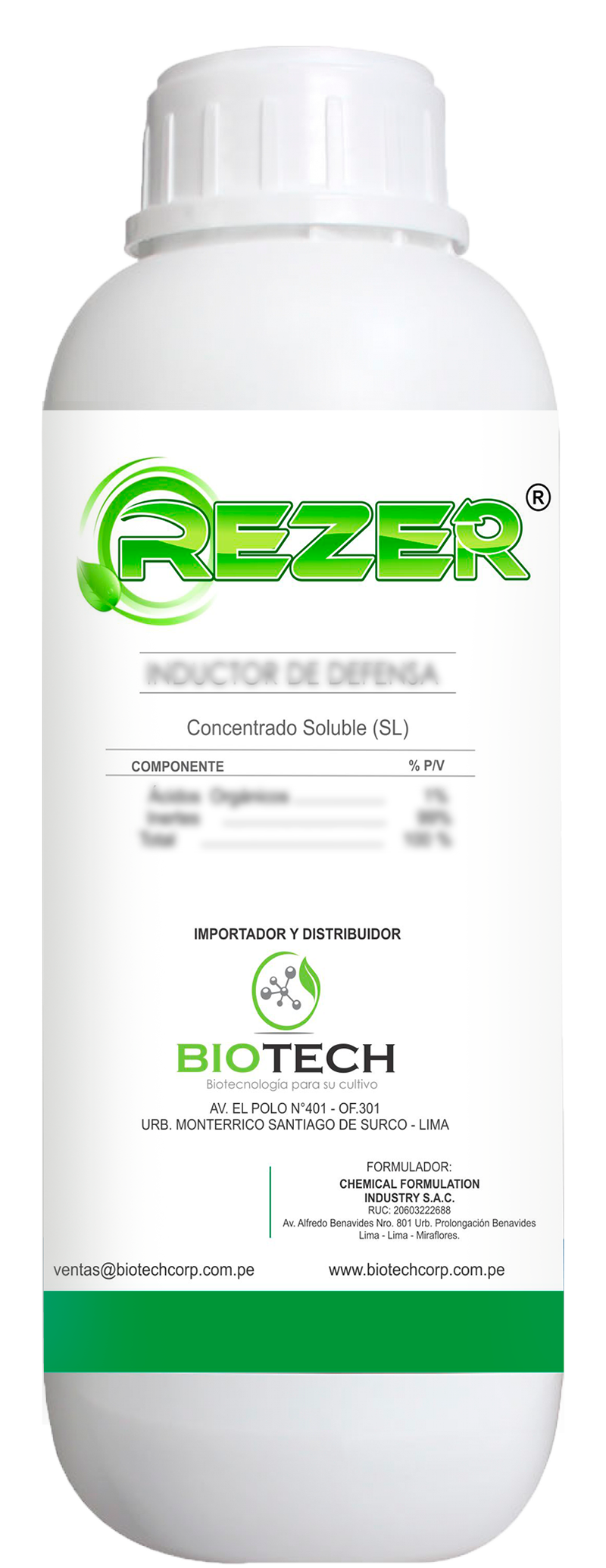 biotech insumos agricolas REZER