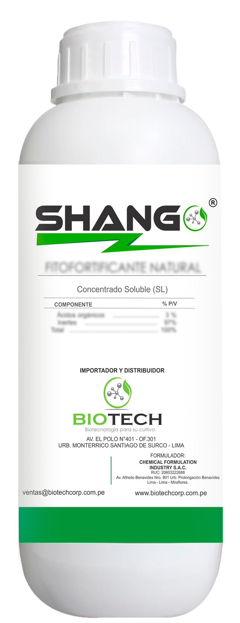 biotech insumos agricolas SHANGO