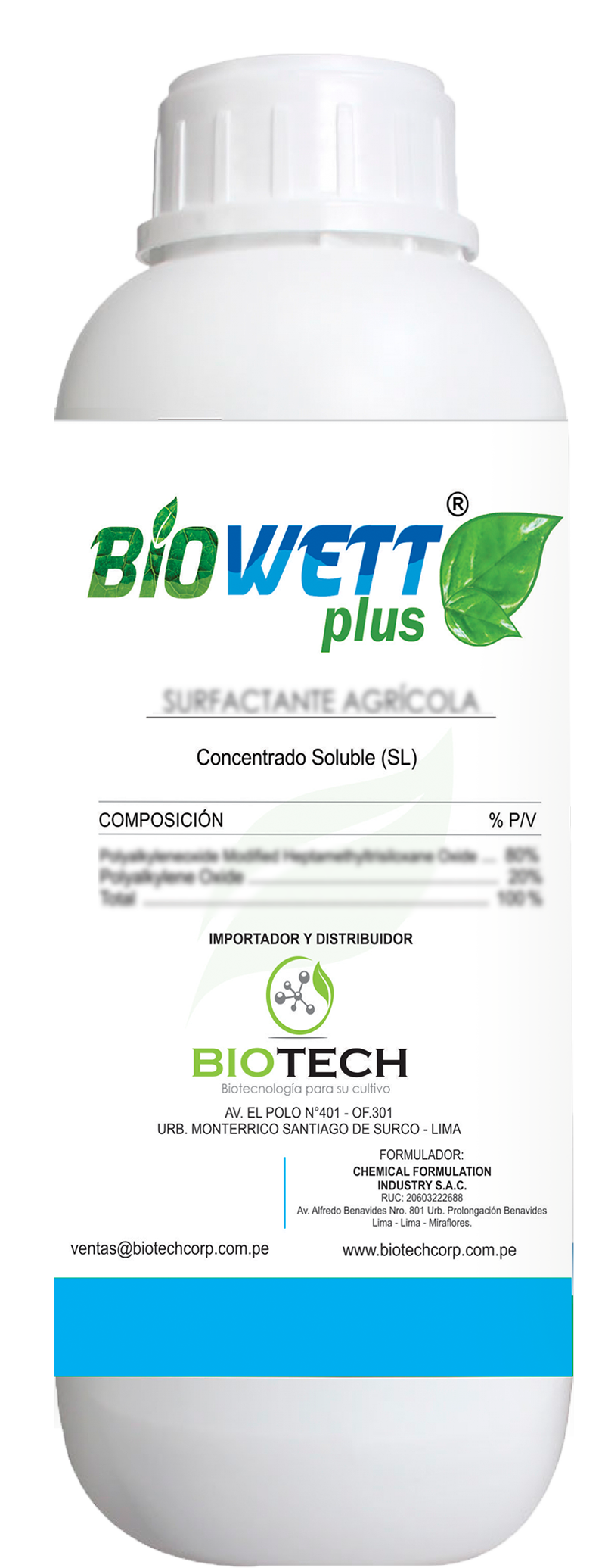 biotech insumos agricolas BIOWETT-PLUS