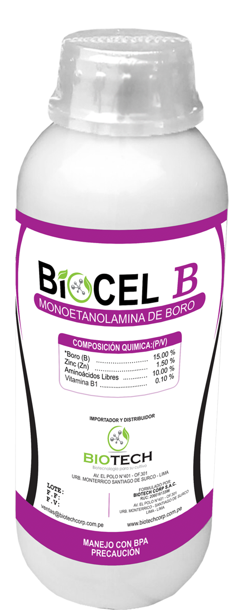 biotech insumos agricolas BIOCELB