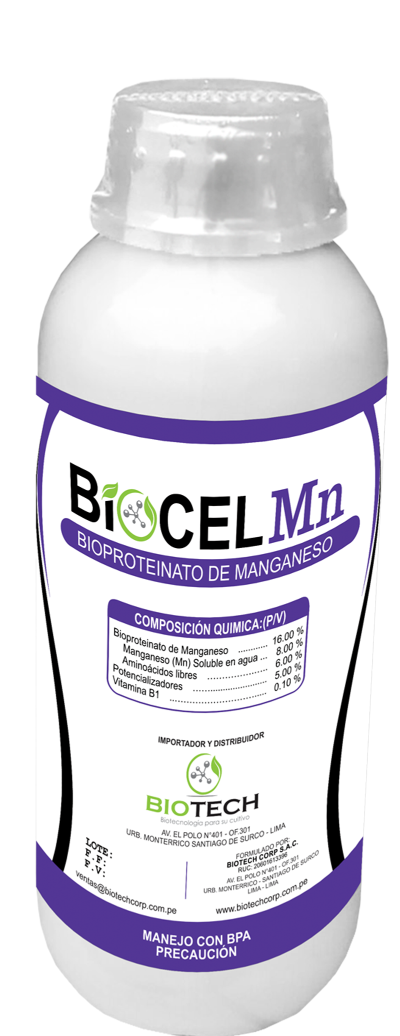 biotech insumos agricolas BIOCELMN