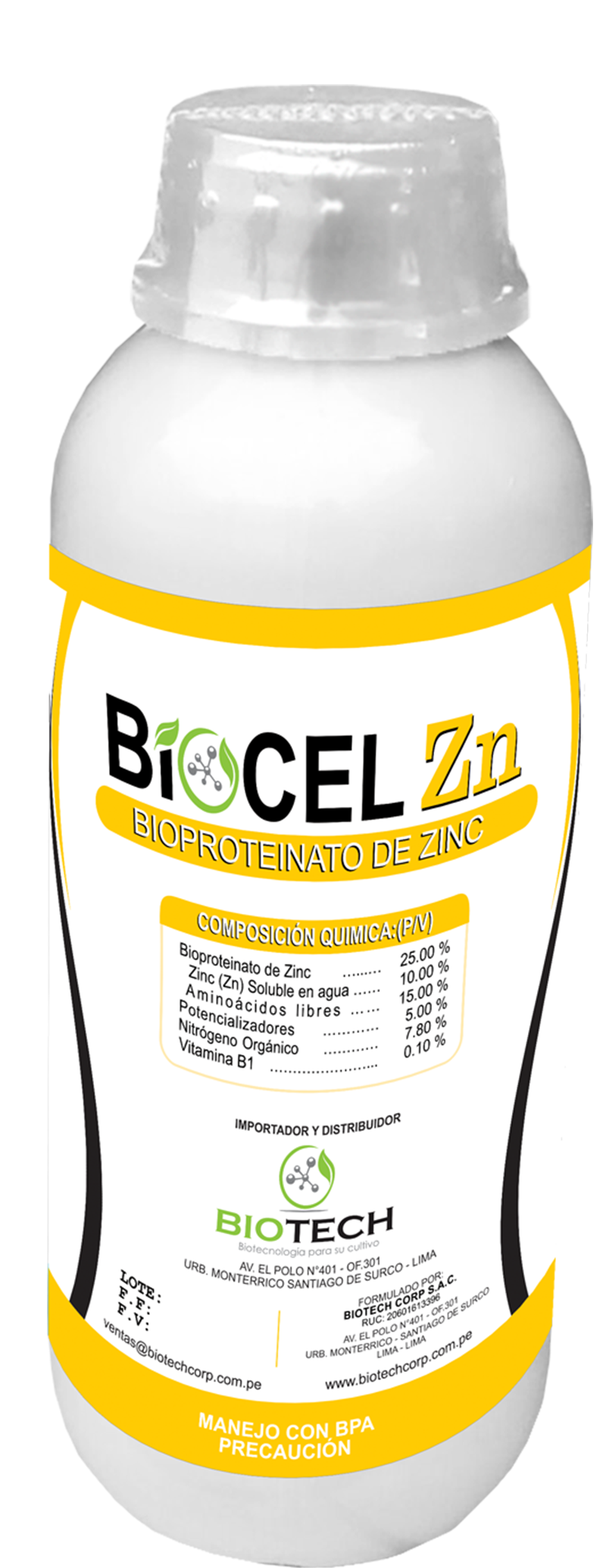 biotech insumos agricolas BIOCELZN