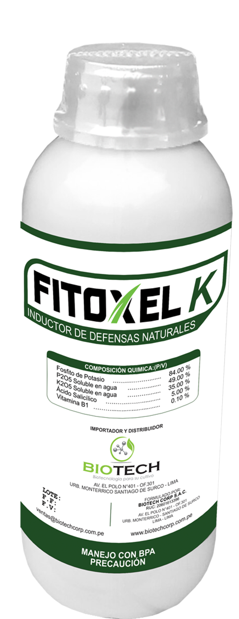 biotech insumos agricolas FITOXELK